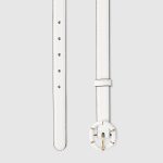 Thin belt with round bamboo buckle - Image 2